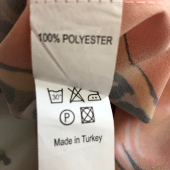 COLORFUL CASUAL SUMMER DRESS ( Orange ) - Picture 4 of 5